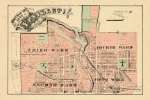 Ypsilanti City - North, Washtenaw County 1874